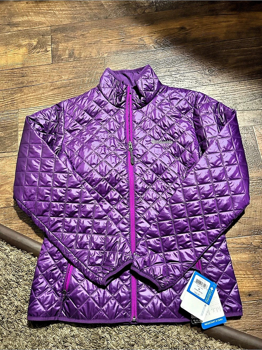 New w/ Tags Columbia Dualistic Omni Heat Quilted Jacket; Size women’s medium